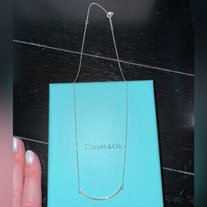 Small Tiffany Smile Necklace Excellent Condition